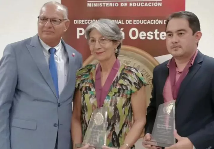 El Centro Educativo Bilingüe Rafael Maduro Garibaldo de Chame fue reconocido con la Orden Manuel José Hurtado 2023 en la región de Panamá Oeste. Foto: Cortesía