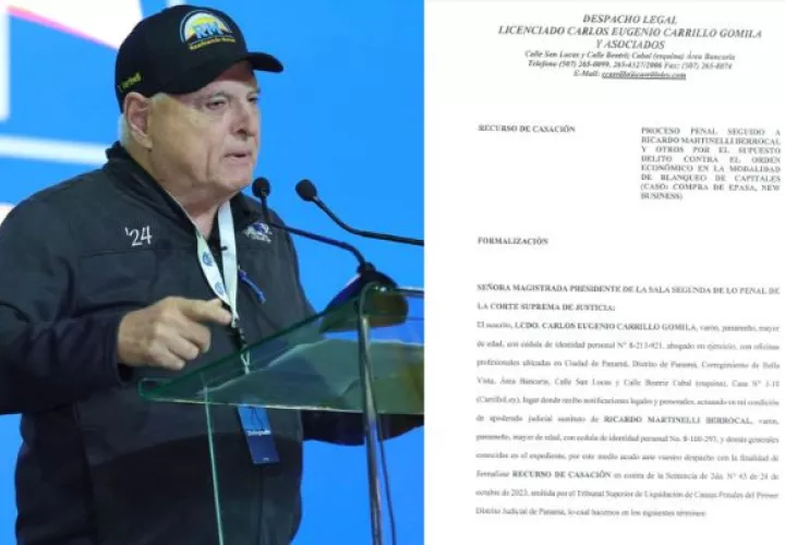 El candidato presidencial calificó el Caso New Business como un "claro mamotreto legal inventado".  Foto: Cortesía