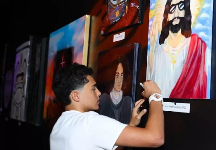 Romeo Parra Arias es autodidacta. Foto: Cortesía