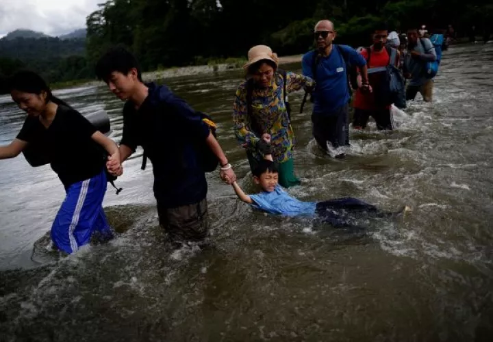 América vive una crisis migratoria sin precedentes. Foto: EFE