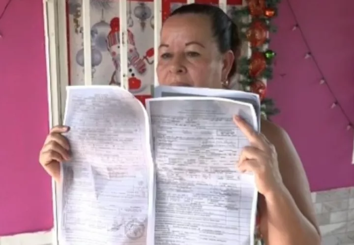María Morales pide justicia por este insólito caso. 