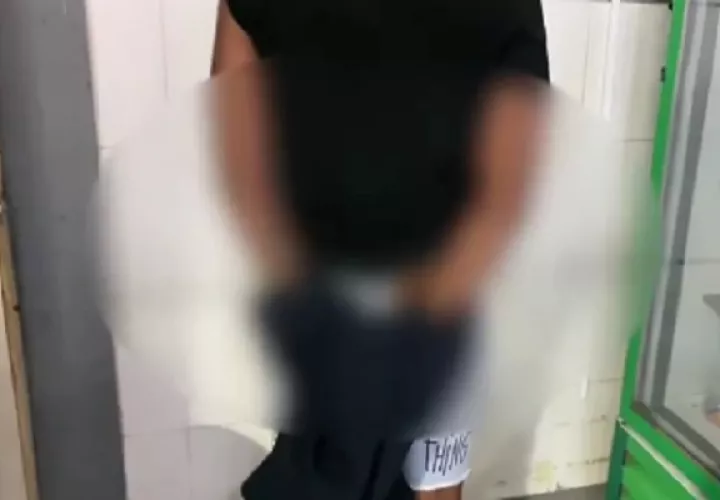 Por este robo la Policía Nacional logró la captura de dos personas. Foto. Proteger y Servir