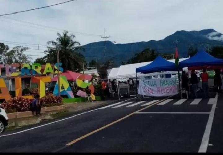En Tierras Altas cualquier reunión o intención de manifestación pacífica debe ser informada con 24 horas de anticipación a la alcaldía. Foto: Archivos