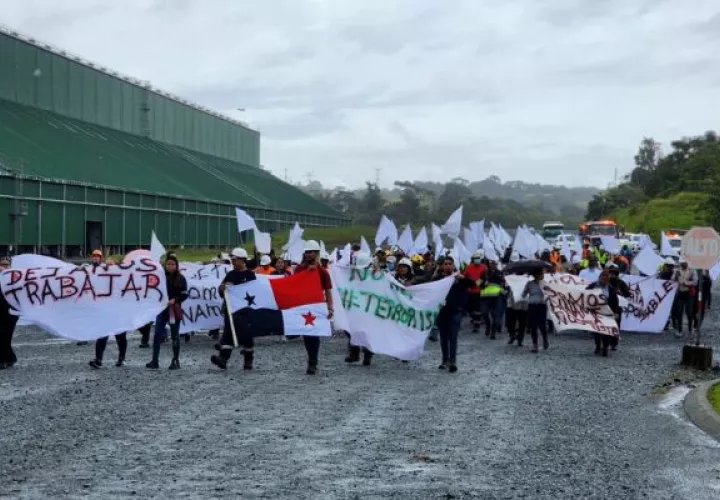 Mineros en alerta por solicitud de suspensión de contratos. Foto: Cortesía