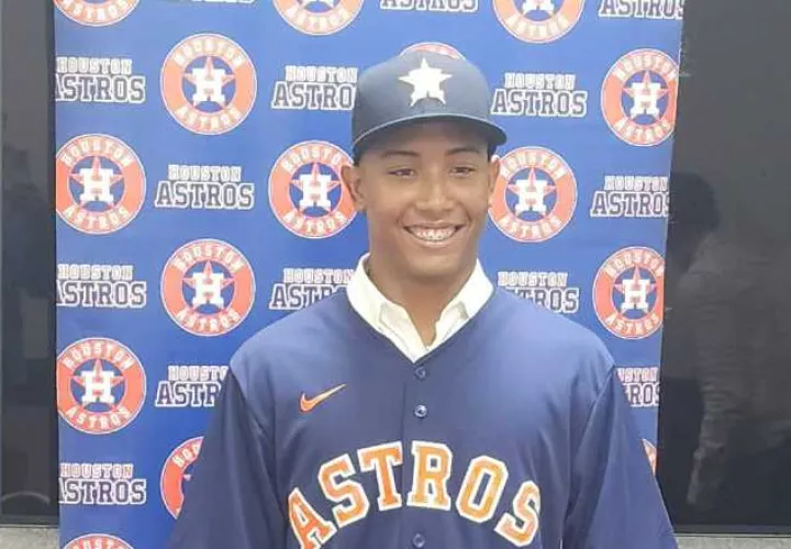 Adrián Amir Ardines de los Astros de Houston. Foto: Cortesía