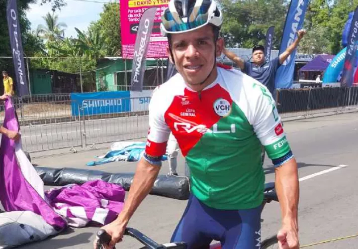 Franklin Archibold, actual campeón de la Vuelta Internacional a Chiriquí. Foto: Jaime Chávez