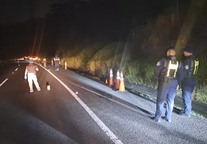 Muchos conductores solicitan la habilitación de luminarias en la autopista. Foto / Diómedes Sánchez.