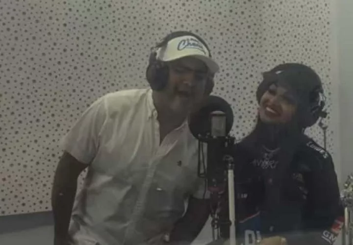 El 'Canoso' y Anyuri. Foto: Instagram