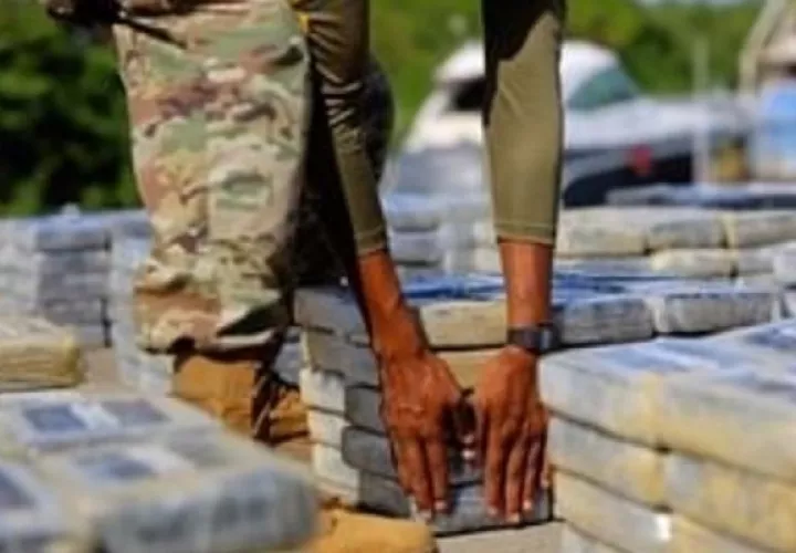  La droga fue incautara al norte de Isla Grande, distrito de Portobelo, el 30 de diciembre de 2023. Foto: Diomedes Sánchez