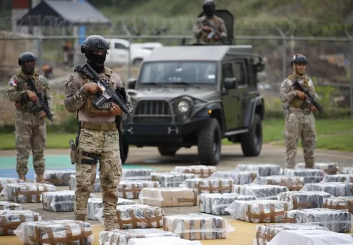 Panamá termina el año 2023 con un total de 119,2 toneladas de droga incautadas