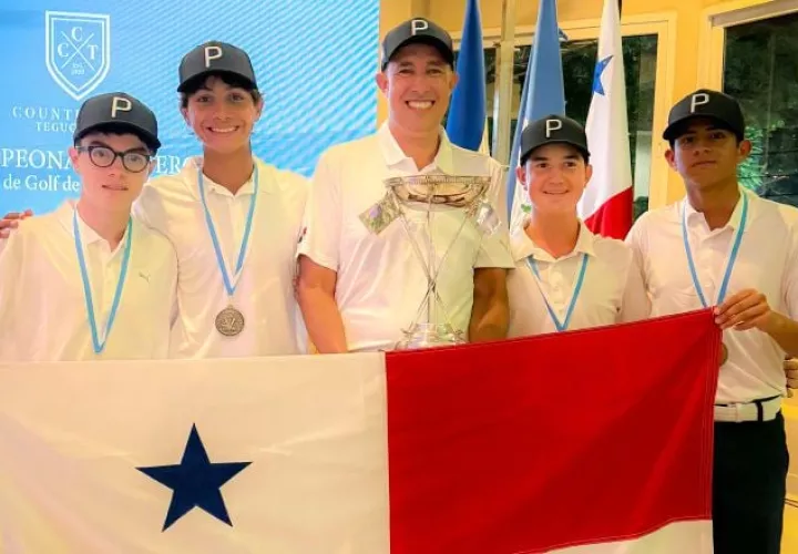 Campeones de la categoría 13-14 años que ganaron en Honduras. Cortesía