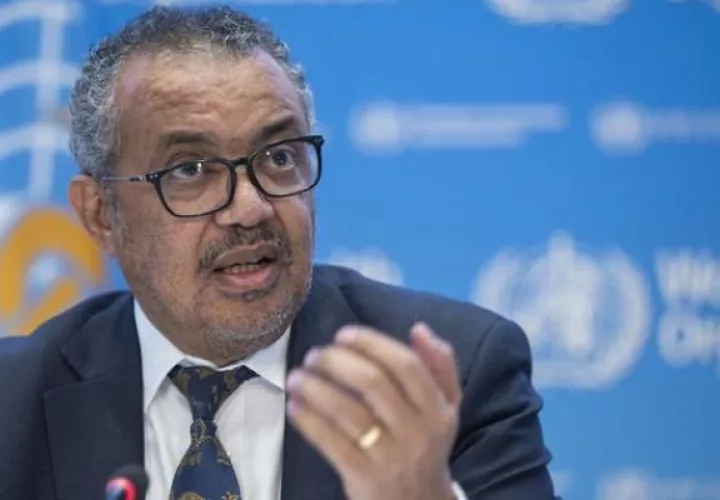 El director general de la OMS, Tedros Adhanom Ghebreyesus. Foto: EFE