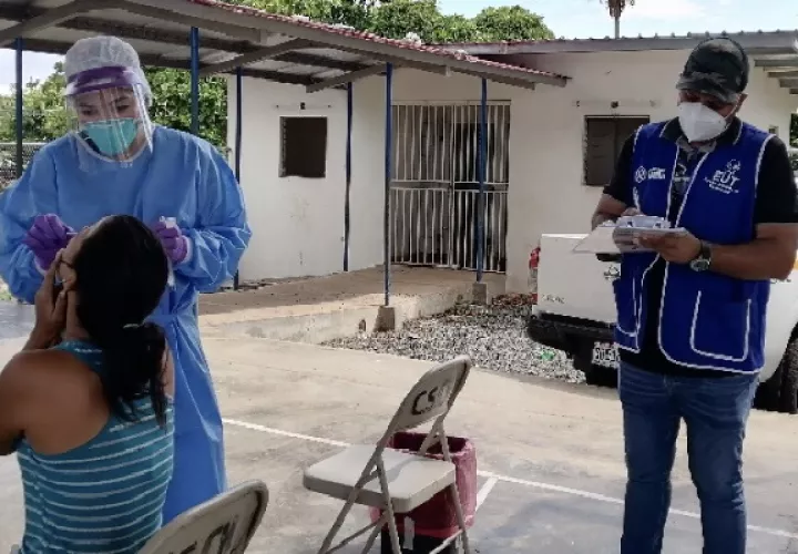 La provincia acumula un récord de 118 positivos, entre ellos cinco personas hospitalizadas. Foto. Thays Domínguez