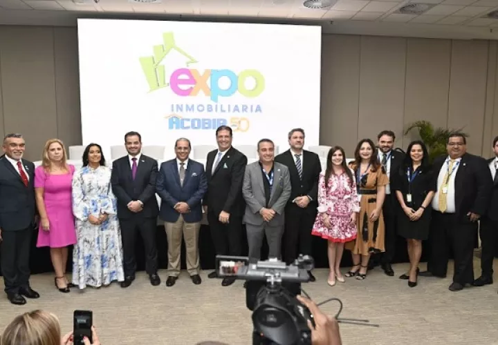 La inauguración de Expo Inmobiliaria Acobir se realizó el jueves. Foto: Cortesía