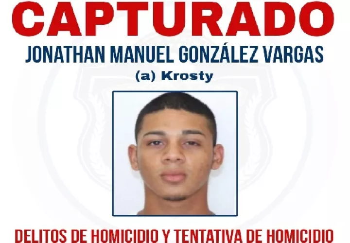 A Alias "Krosty", se le investiga por un homicidio ocurrido en el primer trimestre en la comunidad del Giral (corregimiento de Buena Vista). Foto. Proteger y Servir