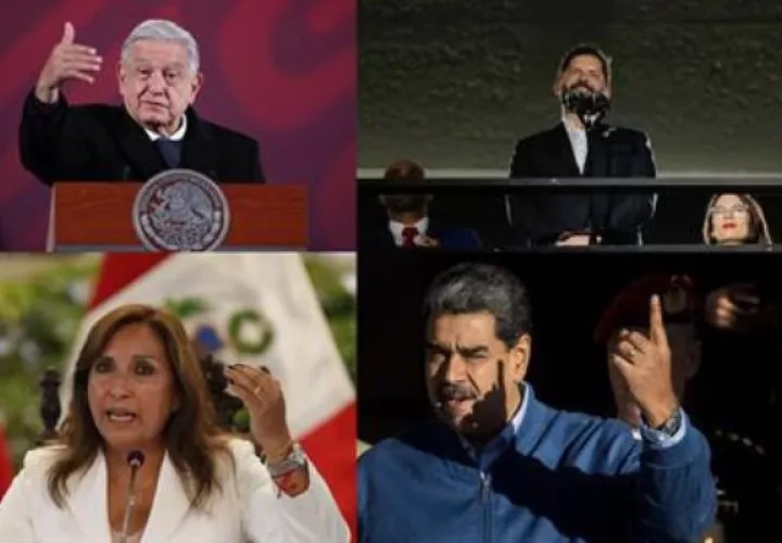 Los jefes de Estado y de Gobierno trataron de enviar mensajes positivos a sus connacionales. Foto: EFE