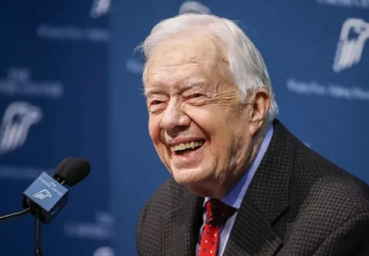Jimmy Carter, expresidente de Estados Unidos. Foto: EFE