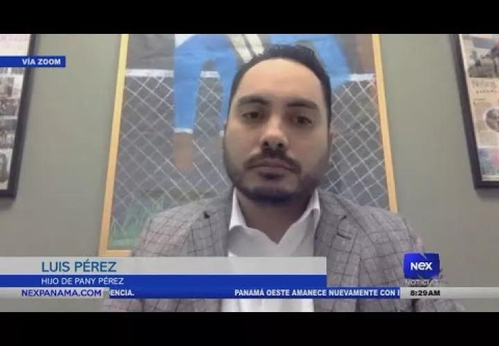 Luis Pérez, hijo del exalcalde de Los Santos. Archivo.