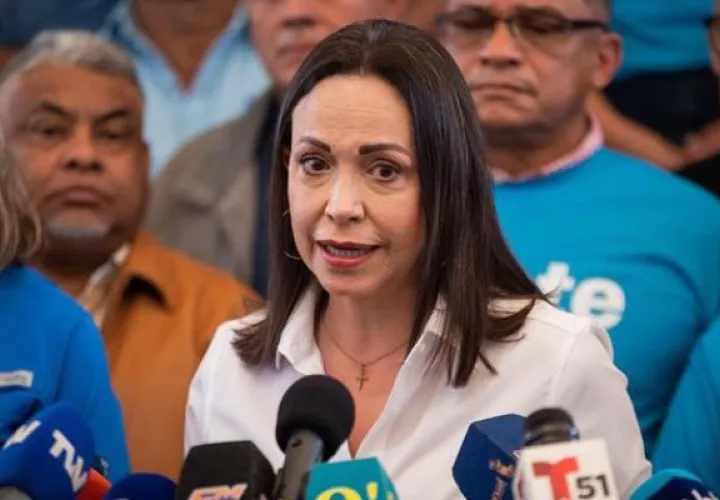 La opositora venezolana María Corina Machado. Foto: EFE