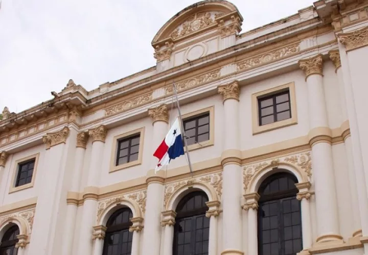 El edificio del Ministerio de Gobierno fue la primera sede de la Asamblea Nacional. Foto: Archivo