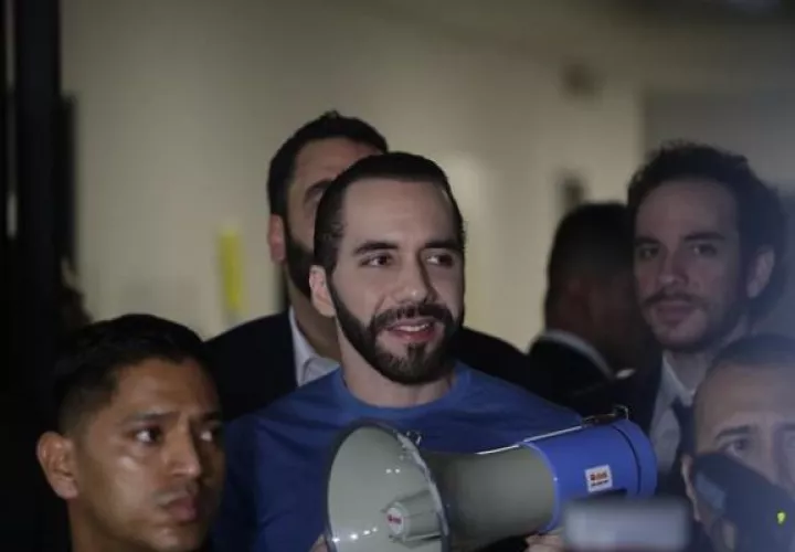 El presidente de El Salvador, Nayib Bukele. Foto: EFE