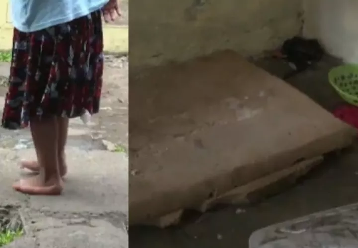 Los niños y niñas viven en una situación de pobreza extrema. Foto: Cortesía 