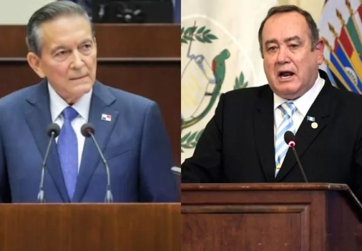 Cortizo Cohen participa en toma de posesión de Presidente de Guatemala. Foto: EFE