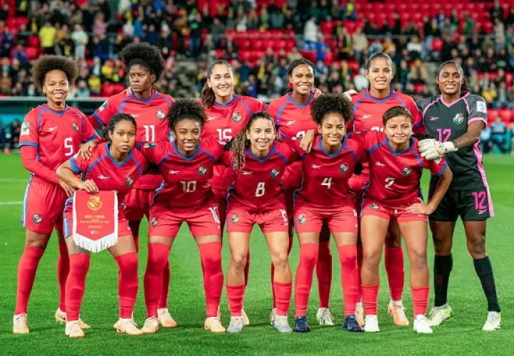 Selección femenina de Panamá. Foto: Fepafut