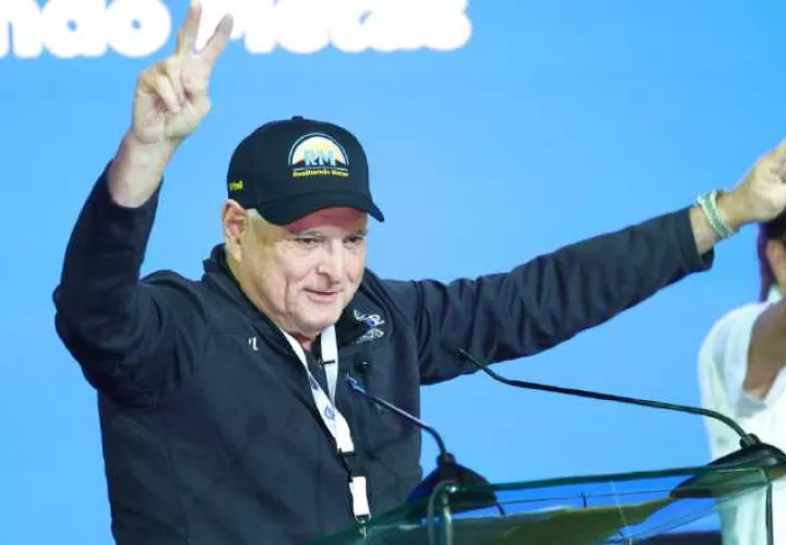 Ricardo Martinelli, candidato por los partidos Realizando Metas y Alianza. Archivo.