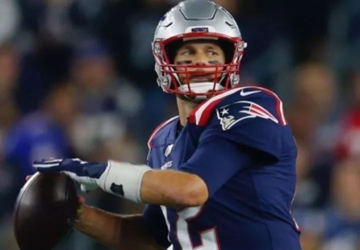 Tom Brady jugó para los Patriots. Foto: EFE