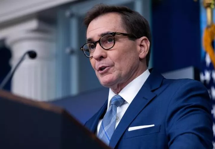 John Kirby, uno de los portavoces de la Casa Blanca.