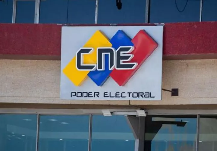 El Consejo Nacional Electoral (CNE) en su sede en Caracas (Venezuela). Foto: EFE