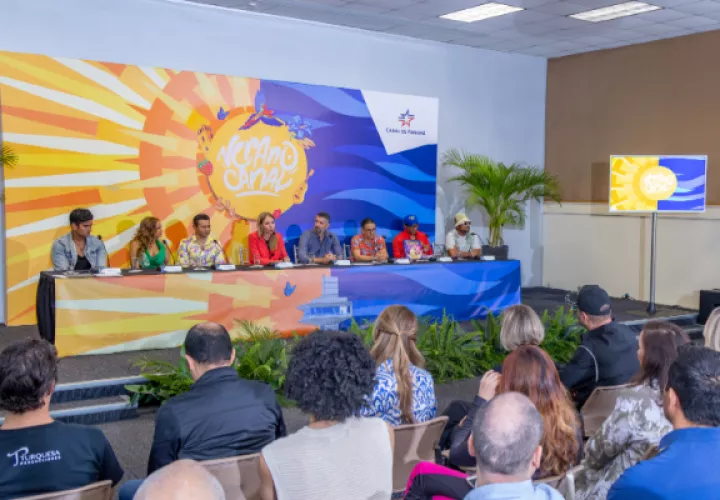 Conferencia de prensa sobre Verano Canal 2024. Foto: Cortesía