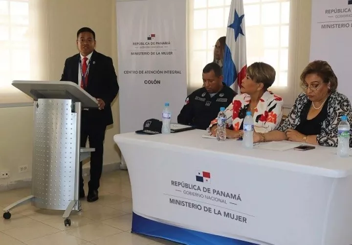  En el acto estuvo presente el fiscal David Medina, en representación de la Fiscalía Regional de Colón y Guna Yala. Foto: DIomedes Sánchez S.
