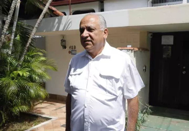 Luis Eduardo Camacho recordó que Martinelli no ha sido inhabilitado. Foto: Víctor  Arosemena