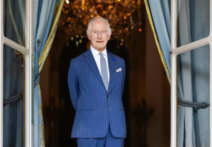 El rey Carlos III. Foto: Samir Hussein