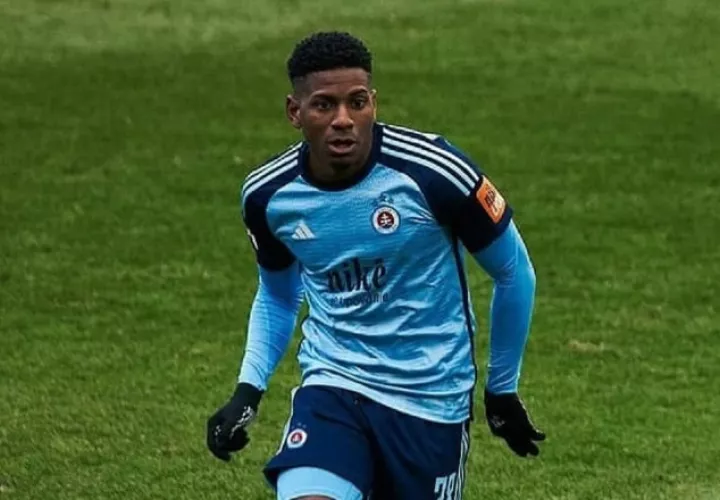 Panameño César Blackman, juega en el Bratislava. Foto: Instagram