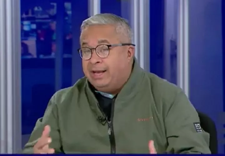 Roniel Ortiz recalcó la persecución que hay en contra de Martinelli, favorito entre los electores. Foto: Cortesía
