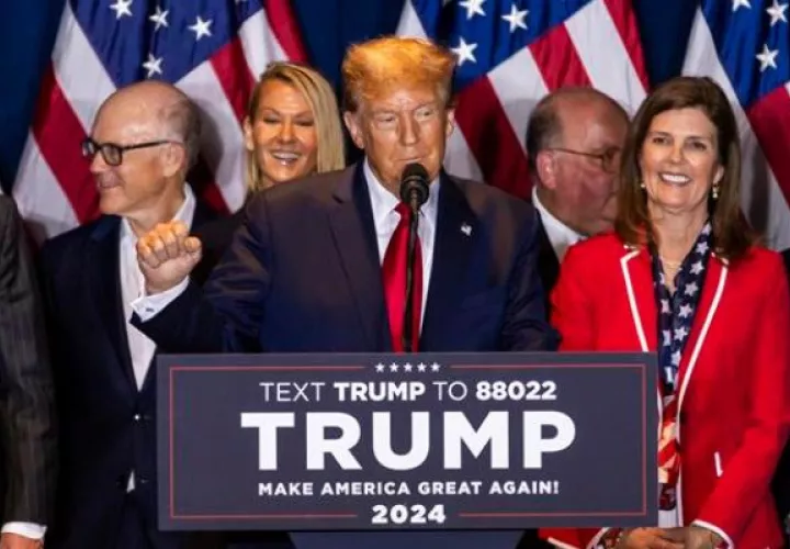 El expresidente de los Estados Unidos, Donald Trump. Foto: EFE