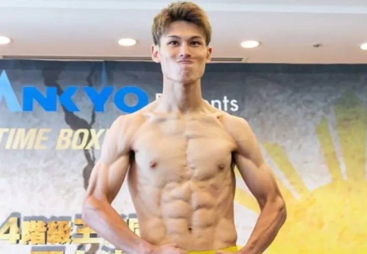Boxeador japonés Hayato Tsutsumi. Foto: Instagram 