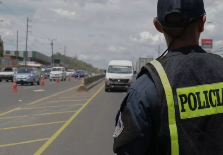 Inversión de carriles por carnavales. Foto: Cortesía