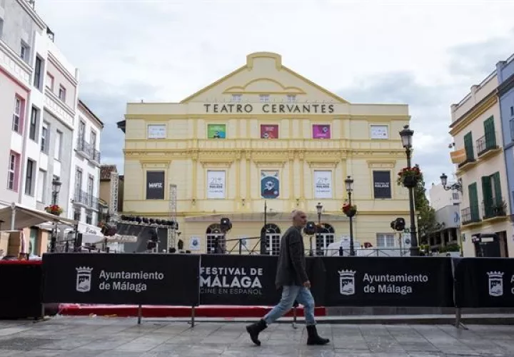 Teatro Cervantes para el Festival de Cine en Español de Málaga. Foto: Archivo