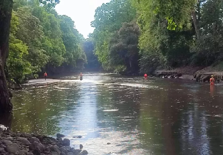 A la fecha se registran tres muertes por inmersión en la provincia de Chiriquí, dos en ríos y uno en playa de las Lajas. Foto. Sinaproc