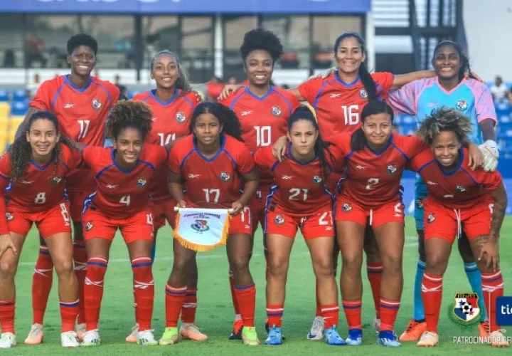 Selección femenina  de Panamá. Foto: Fepafut