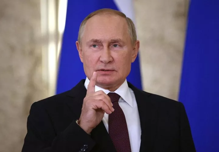 Putin dijo que lamenta no haber empezado antes la guerra. Foto. EFE