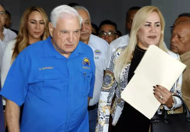 Ricardo Martinelli, candidato presidencial por los partidos Realizando Metas y 
