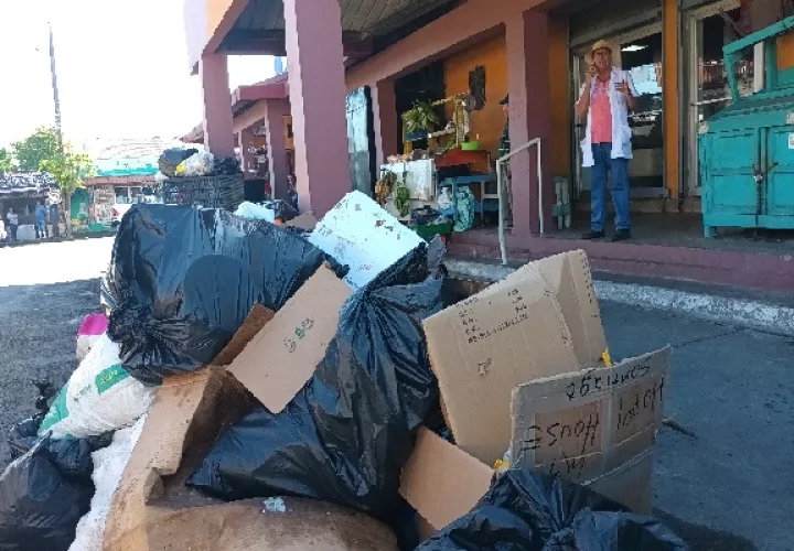  El polvorín, moscas, malos olores y la contaminación los está afectando a los moradores de la comunidad de El Espino. Foto. Melquiades Vásquez