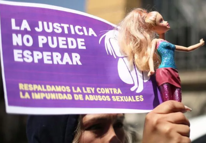 Protesta contra delitos sexuales, EFE/Luis Gandarillas