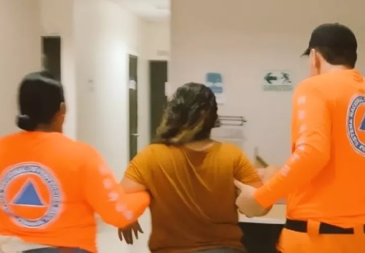 En Alanje varias personas fueron atendidas por golpes de calor. Foto. Sinaproc