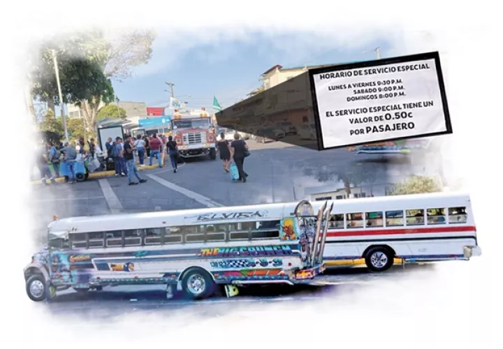 Usuarios también denuncian el excesivo ruido que mantienen estos buses.